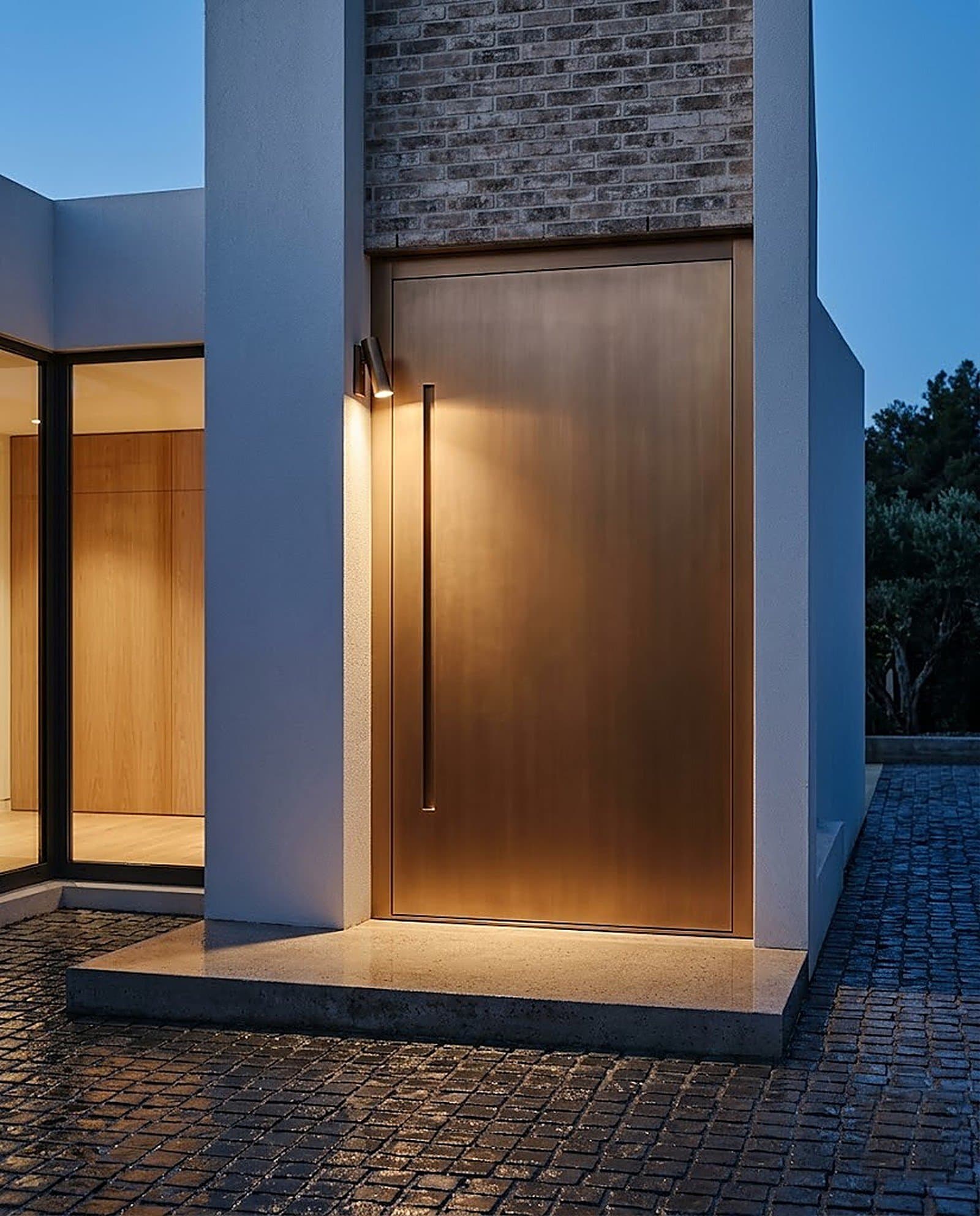 Linea Flush Entrance Door