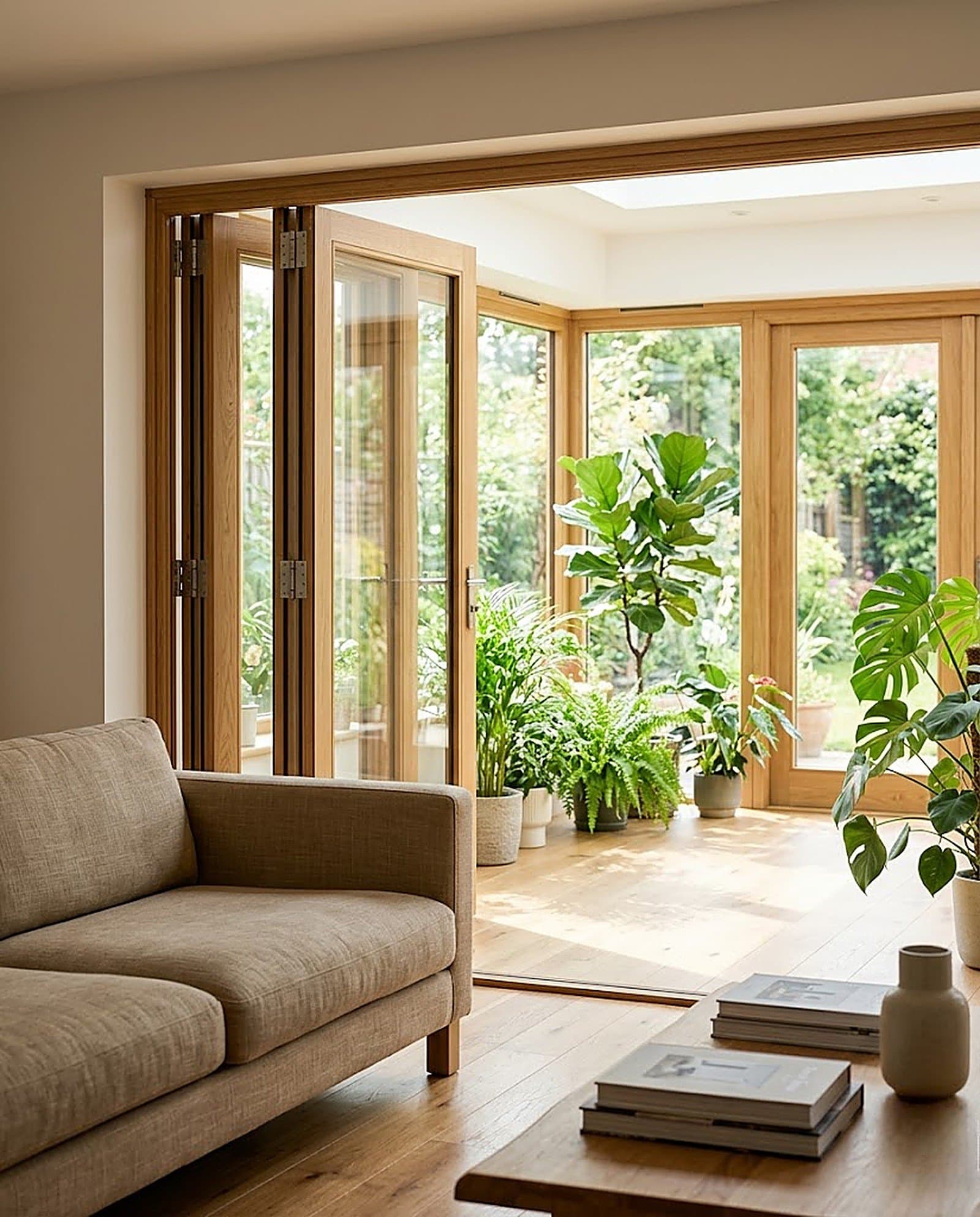 Bi-Fold Room Divider