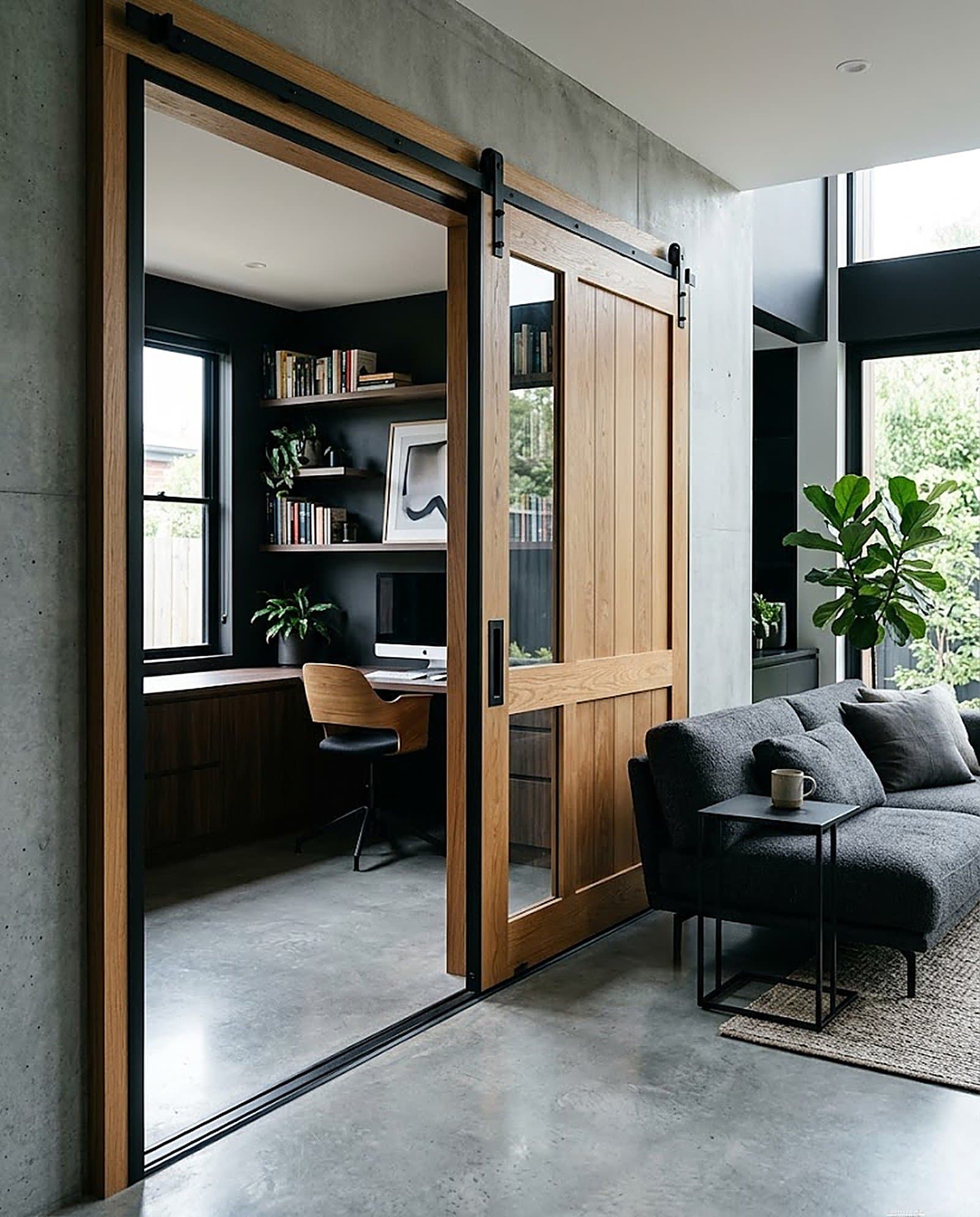 Aluminium-Wood Sliding Door