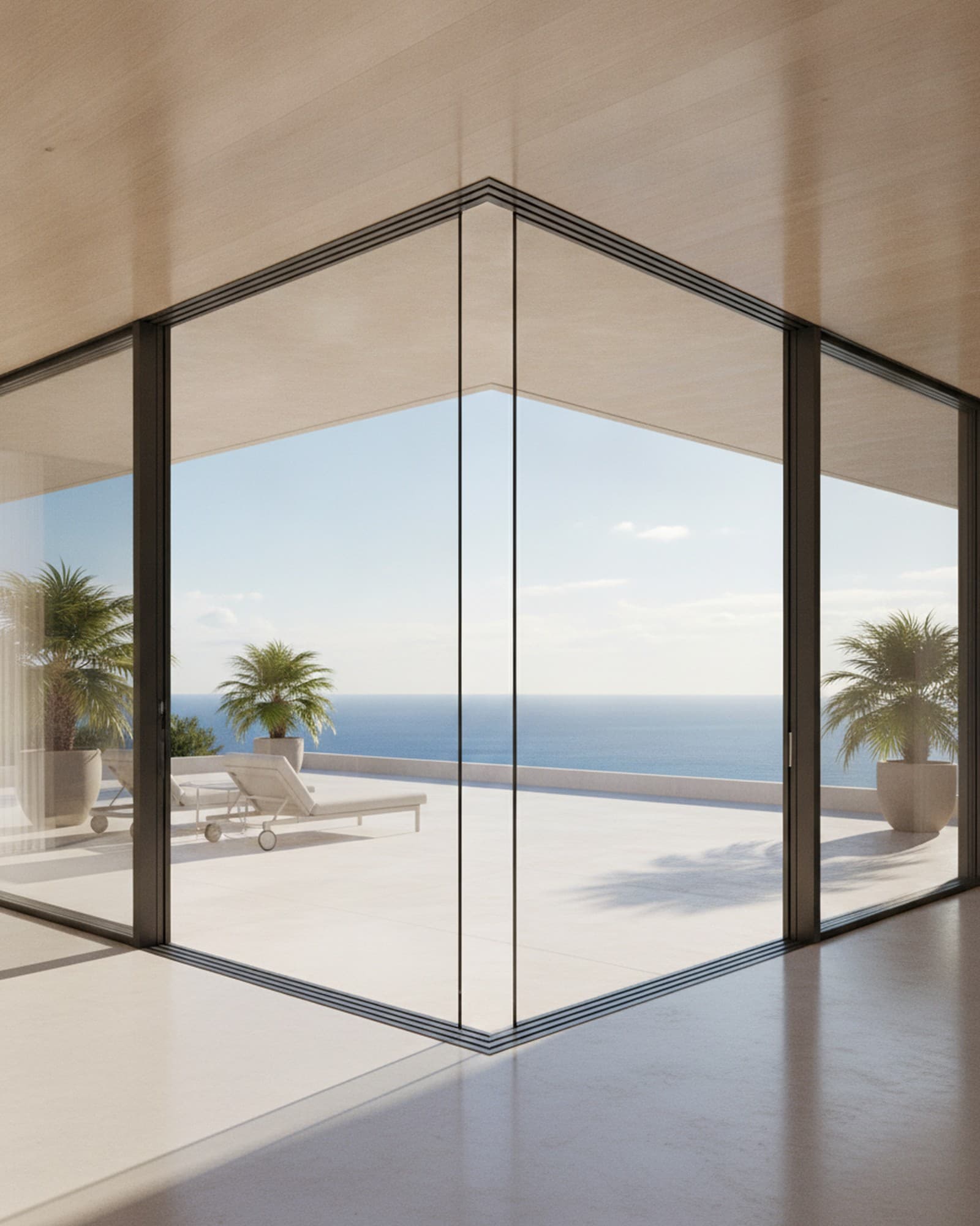 Corner Sliding Door