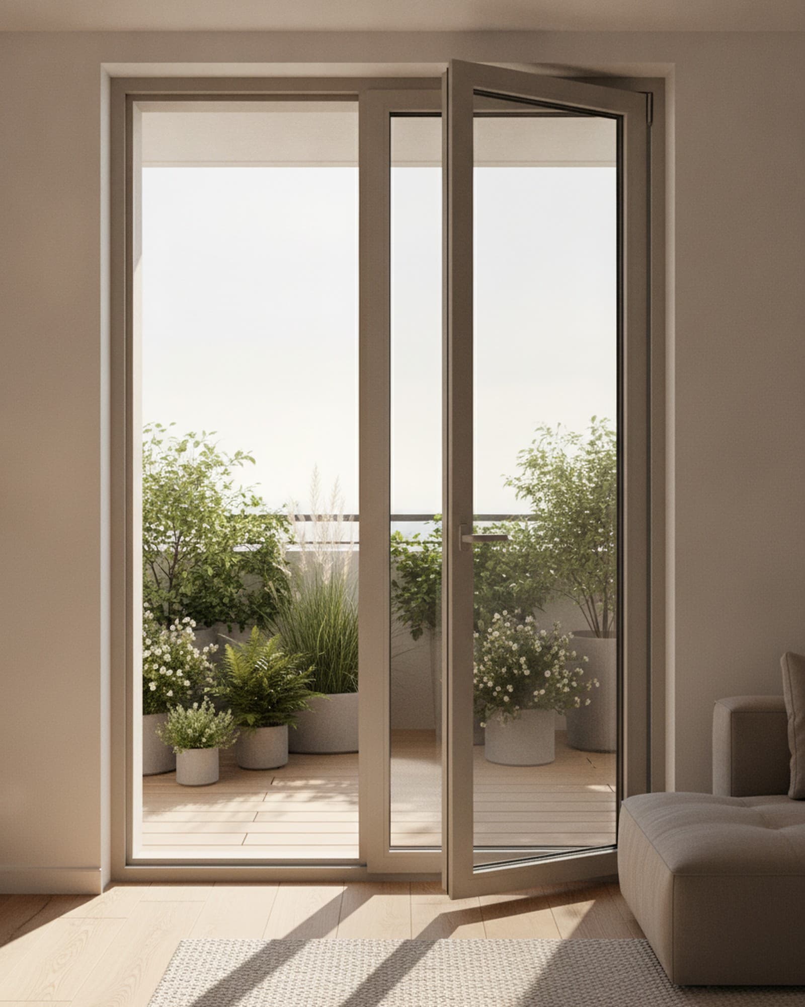 Tilt-and-Slide Patio Door