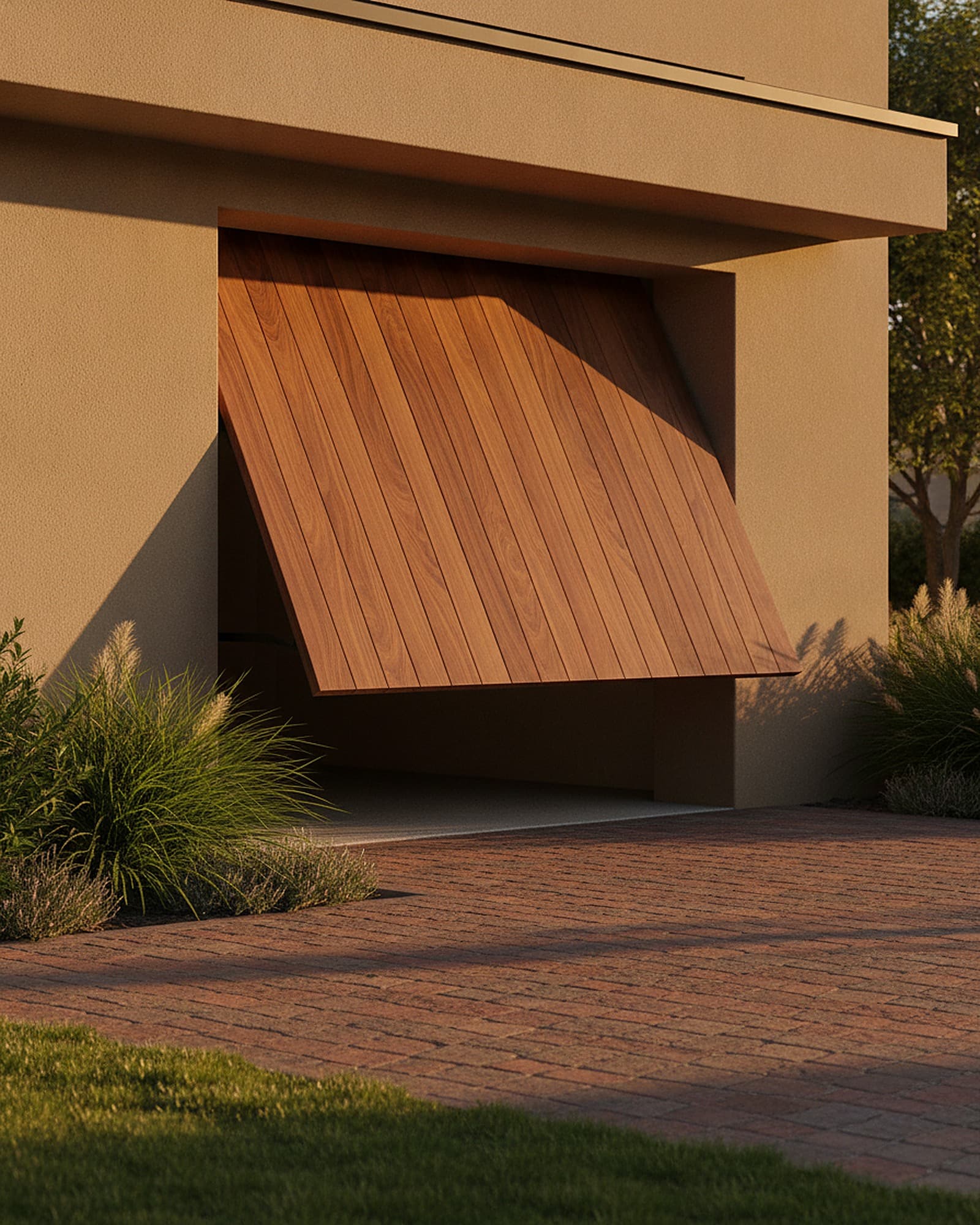 Up-and-Over Garage Door