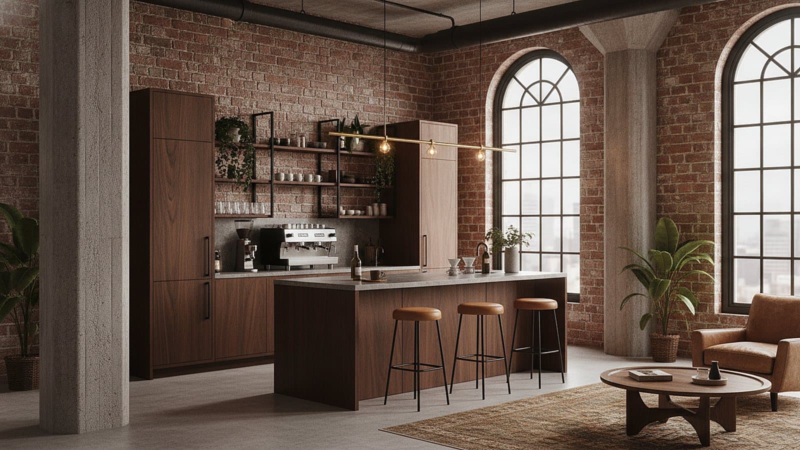 The coffee bar