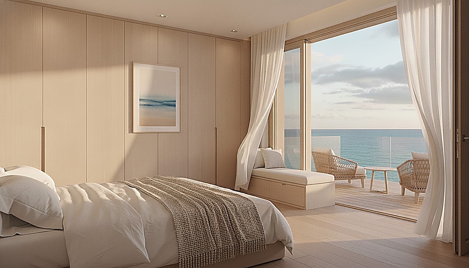 The bedroom