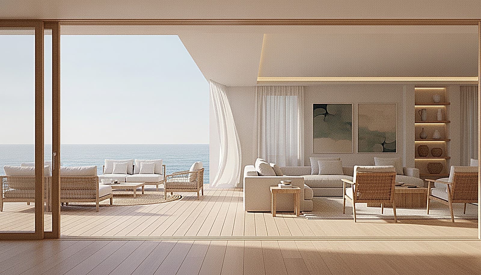 The deck doors