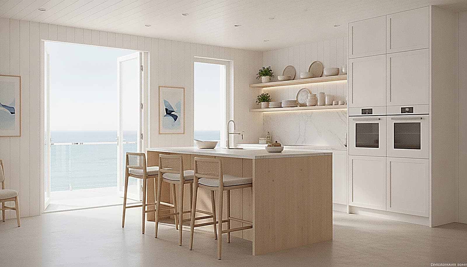 The kitchen