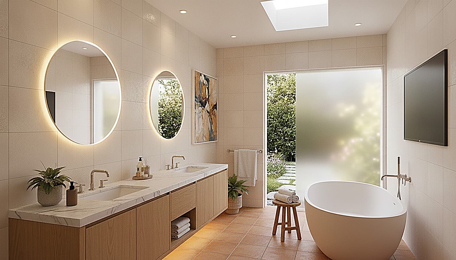 The family bathroom