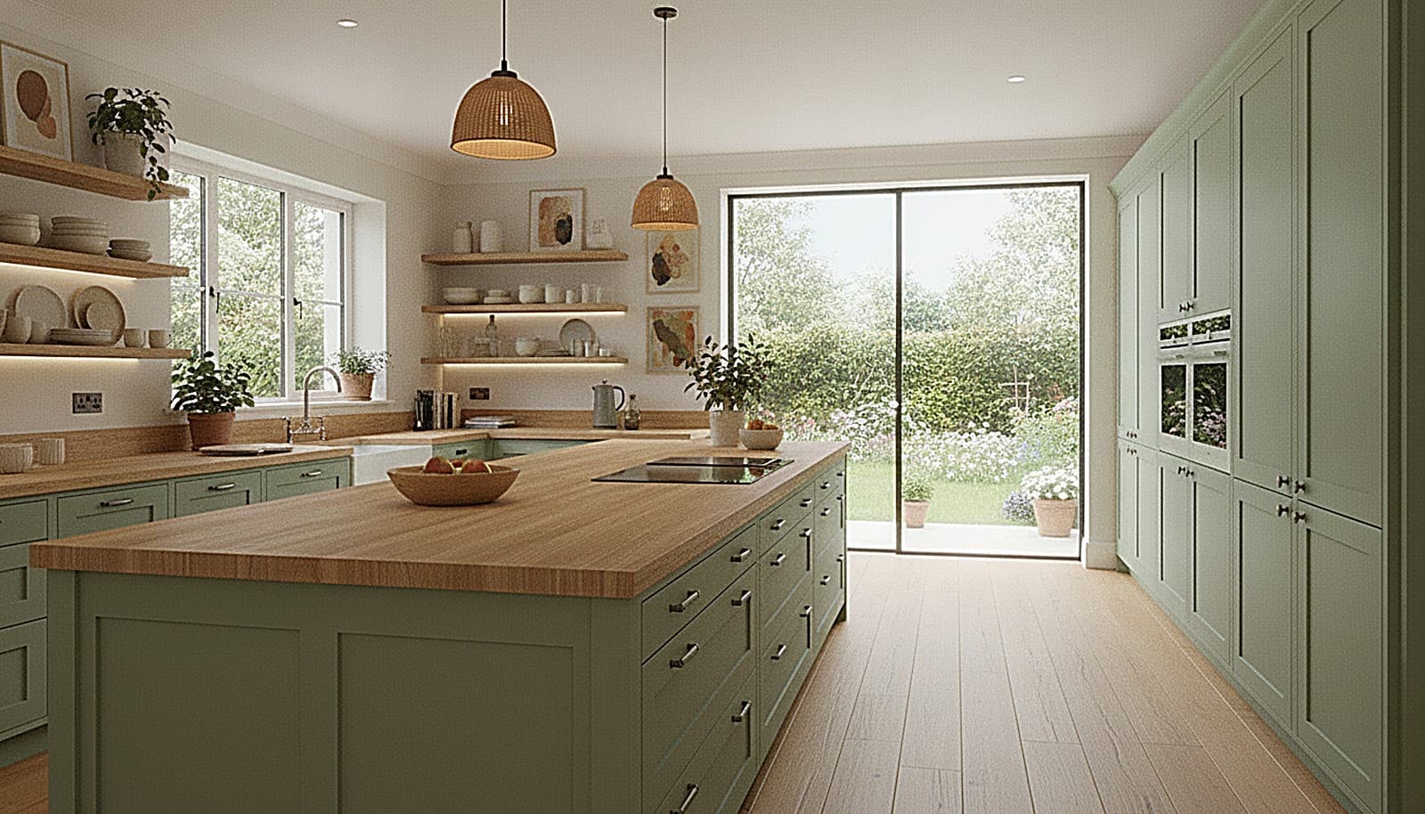 The family kitchen