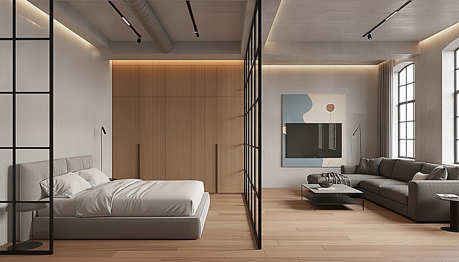 The bedroom