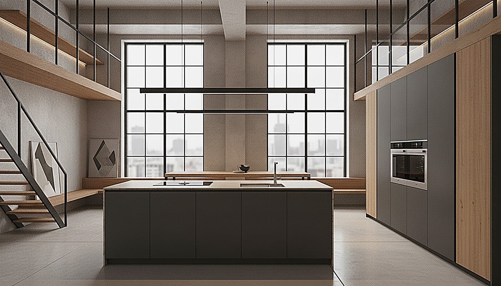 The kitchen
