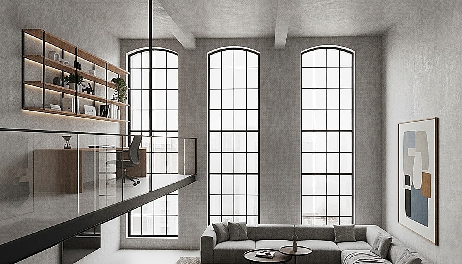 The mezzanine study