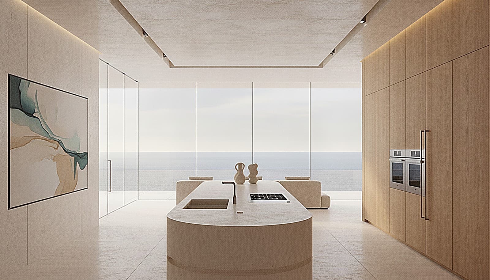 The kitchen