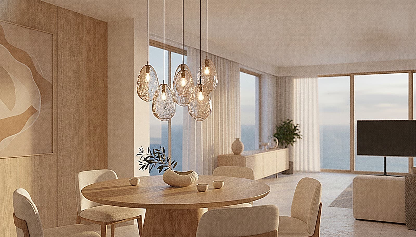 The dining corner