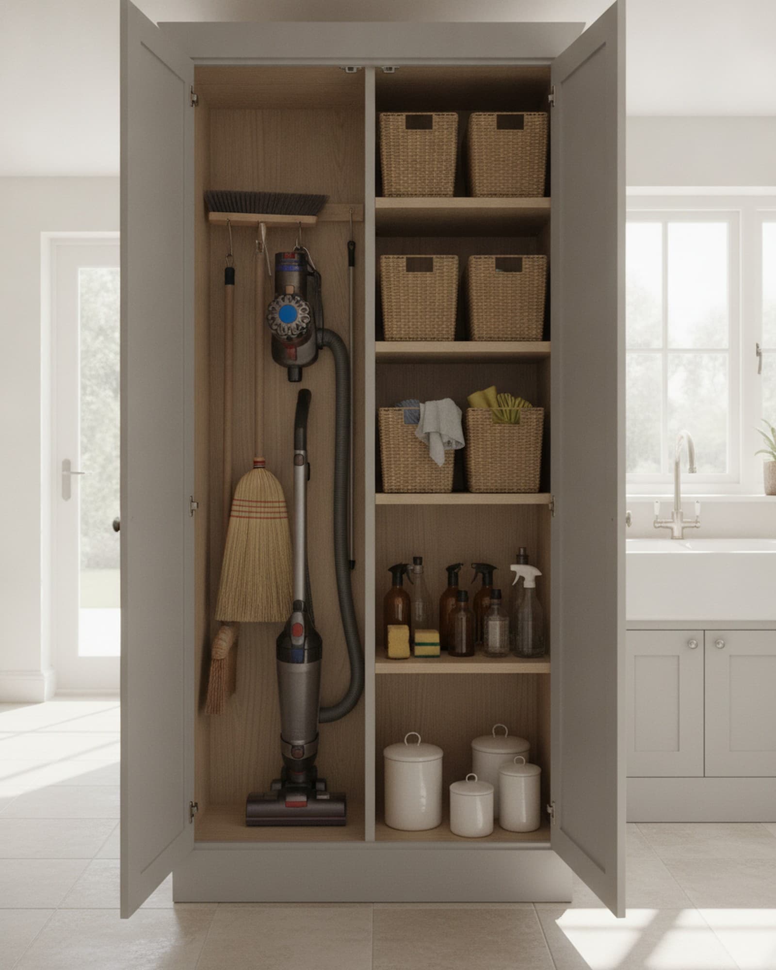 Utility Tall Cupboard