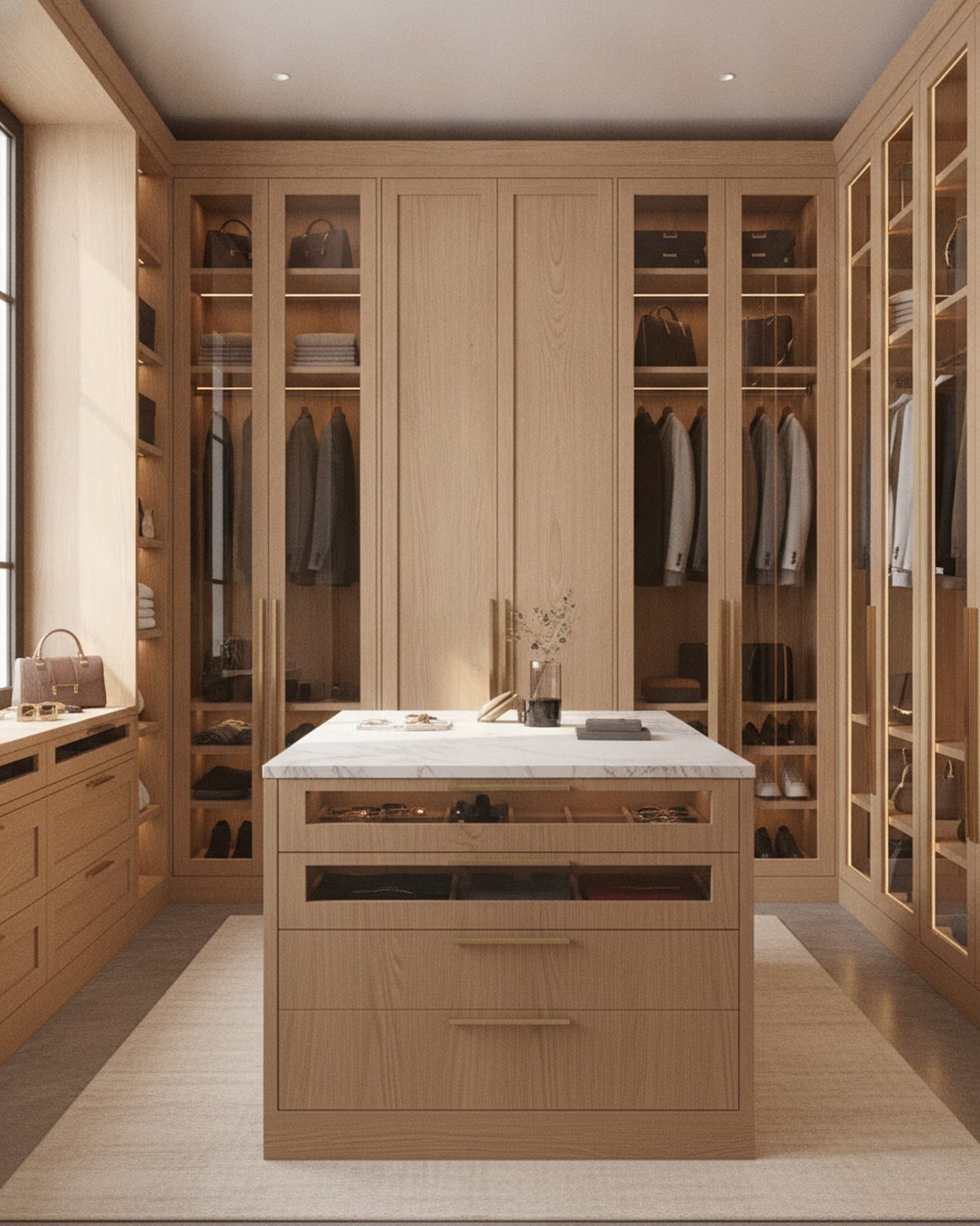 Walk-in Wardrobe with Island