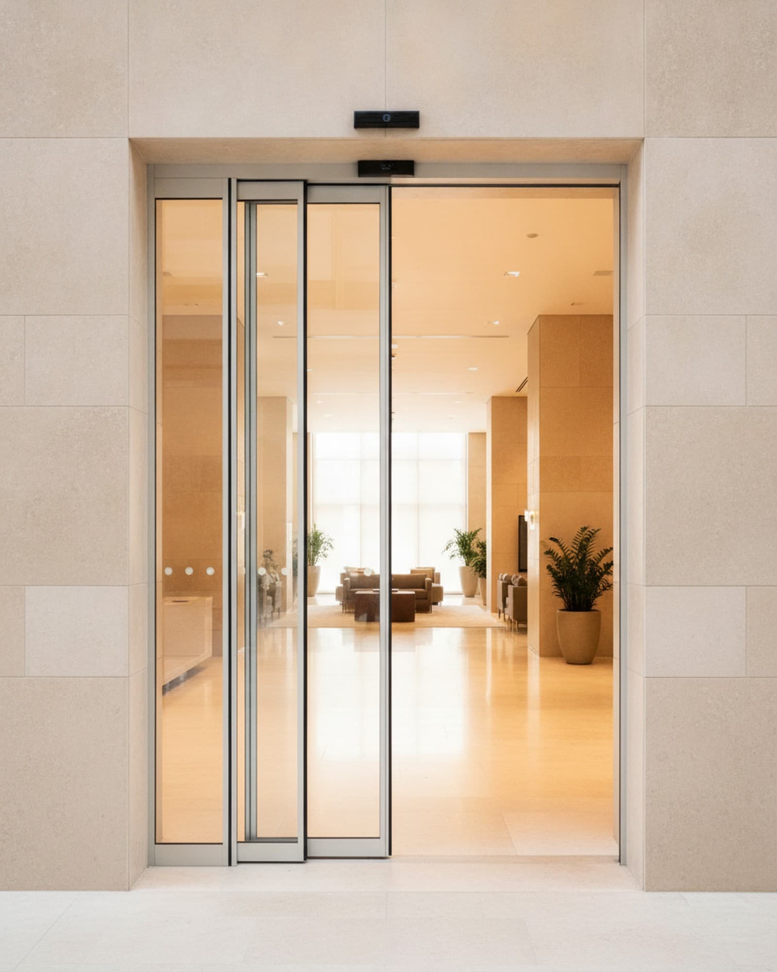 Telescopic Auto Entrance