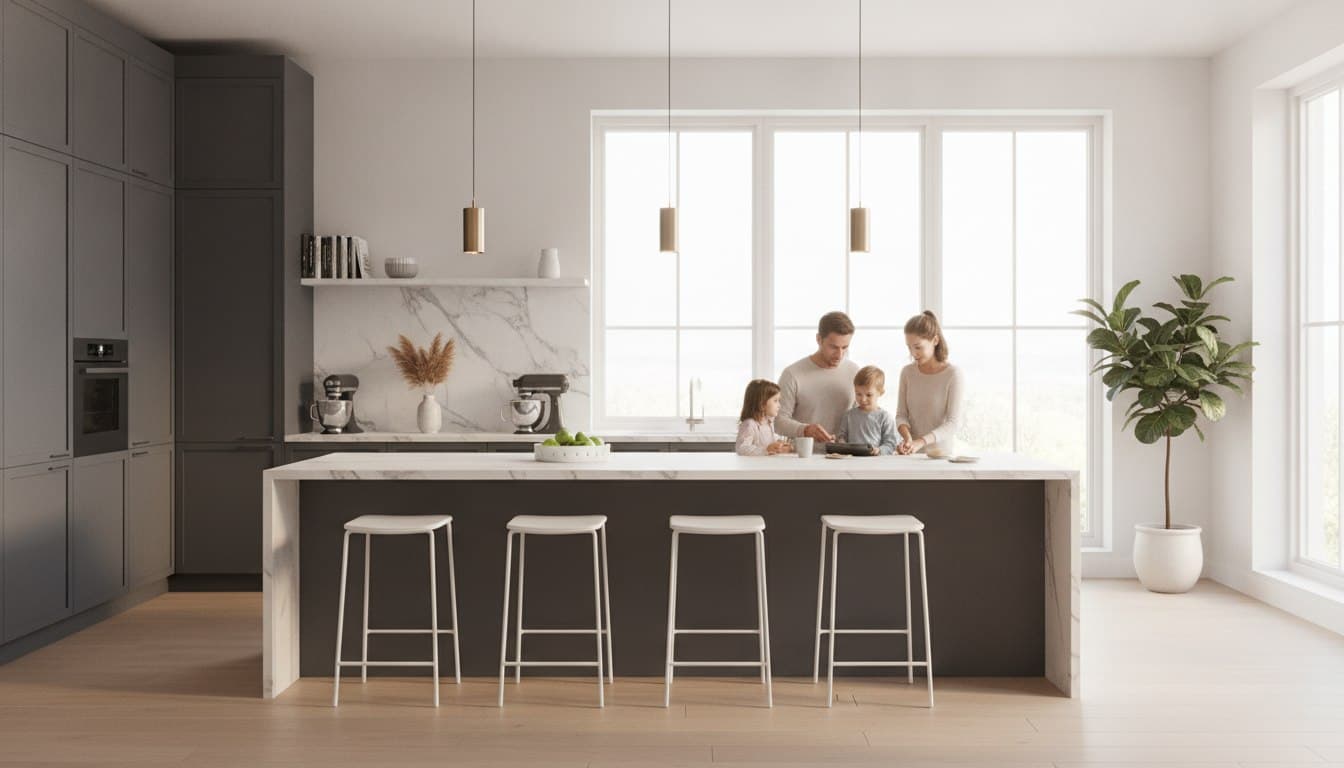 Charcoal Grey Kitchen