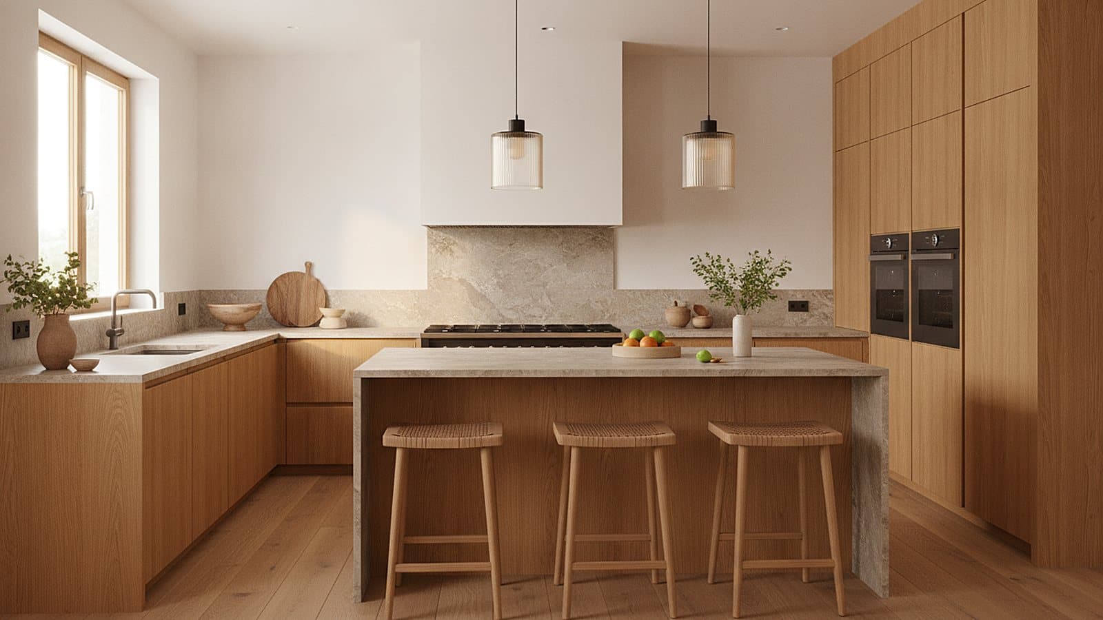Oak & Stone Gas Kitchen
