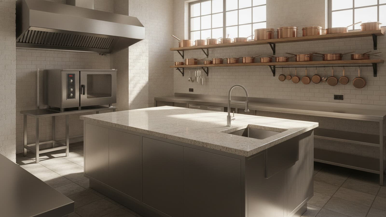 Prep Kitchen & Scullery