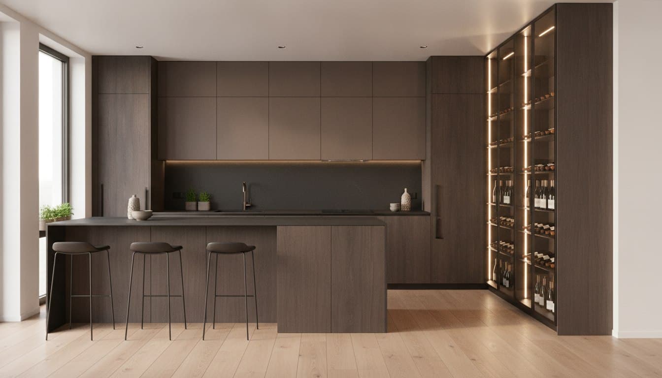 Sylva Dark Oak Kitchen