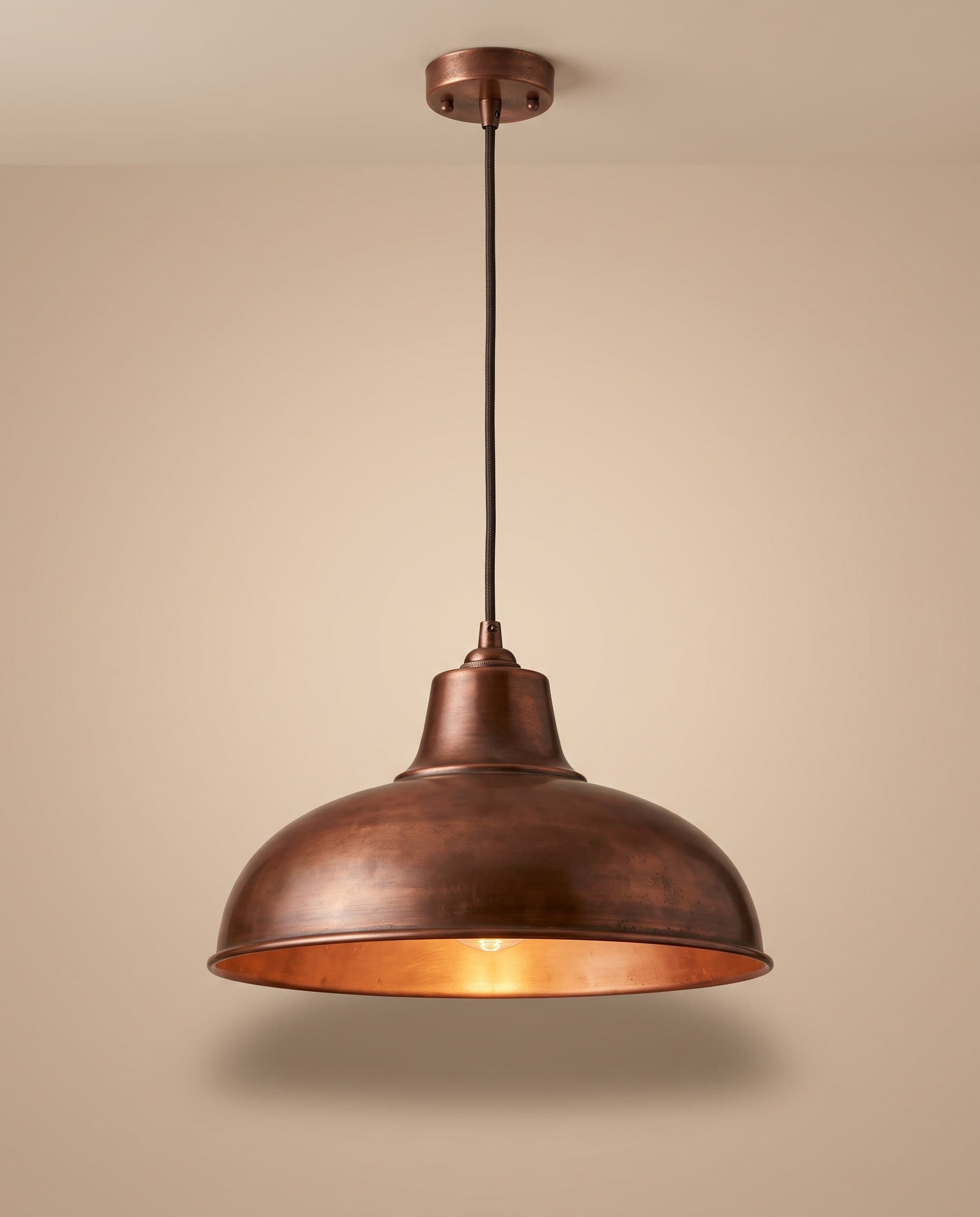 Copper Dome Pendant