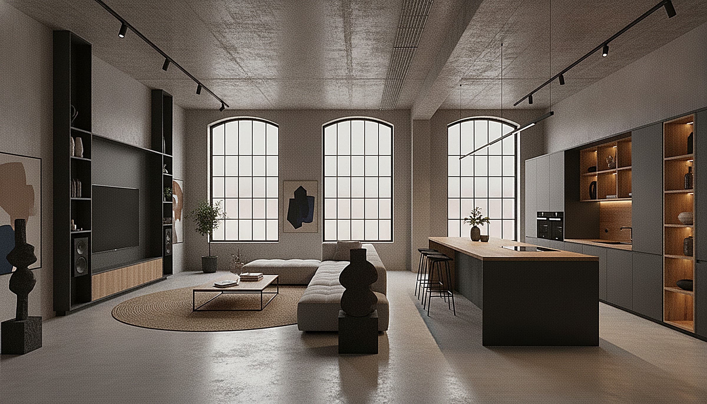 Minimalist City Loft