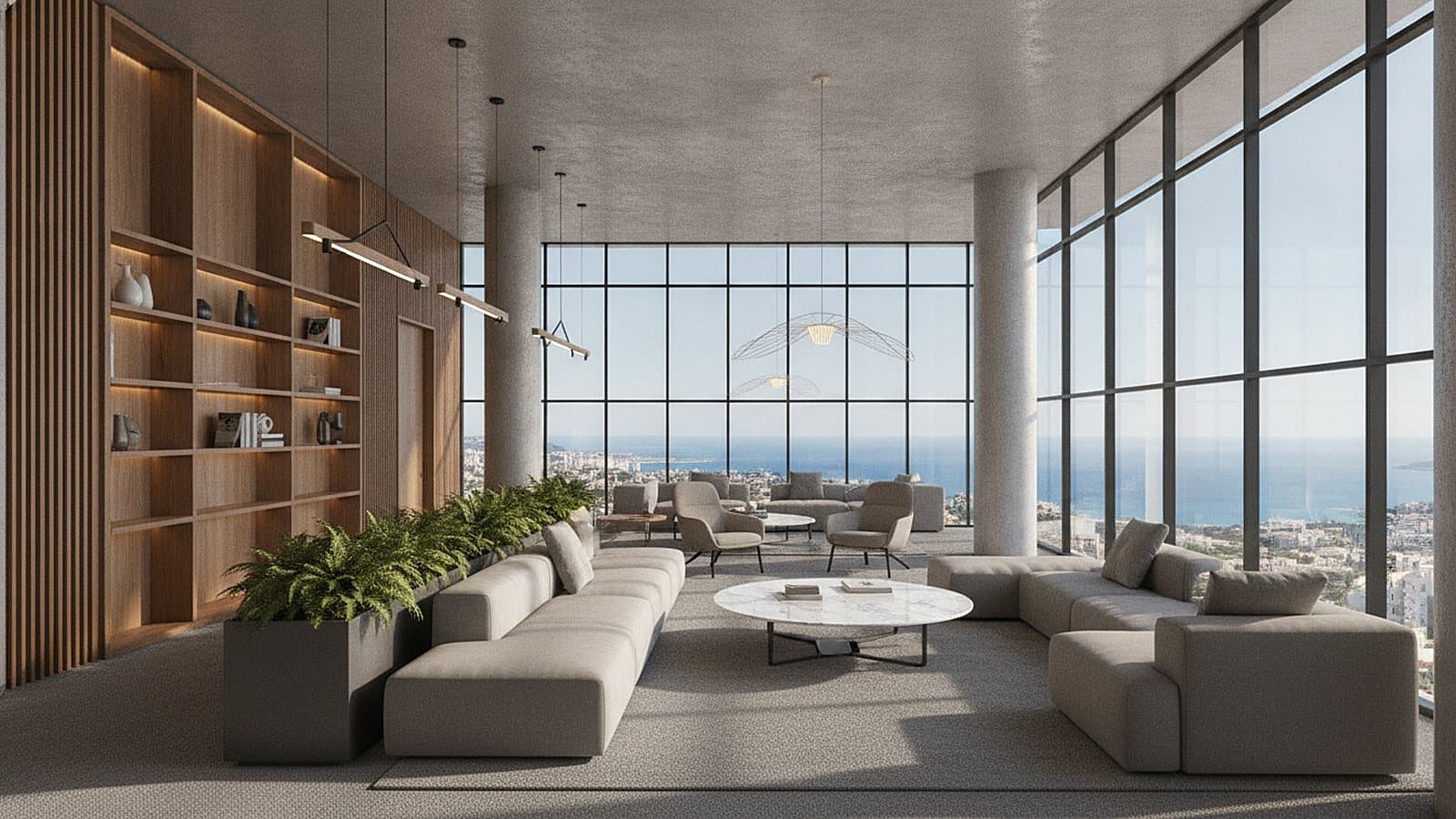 The lounge