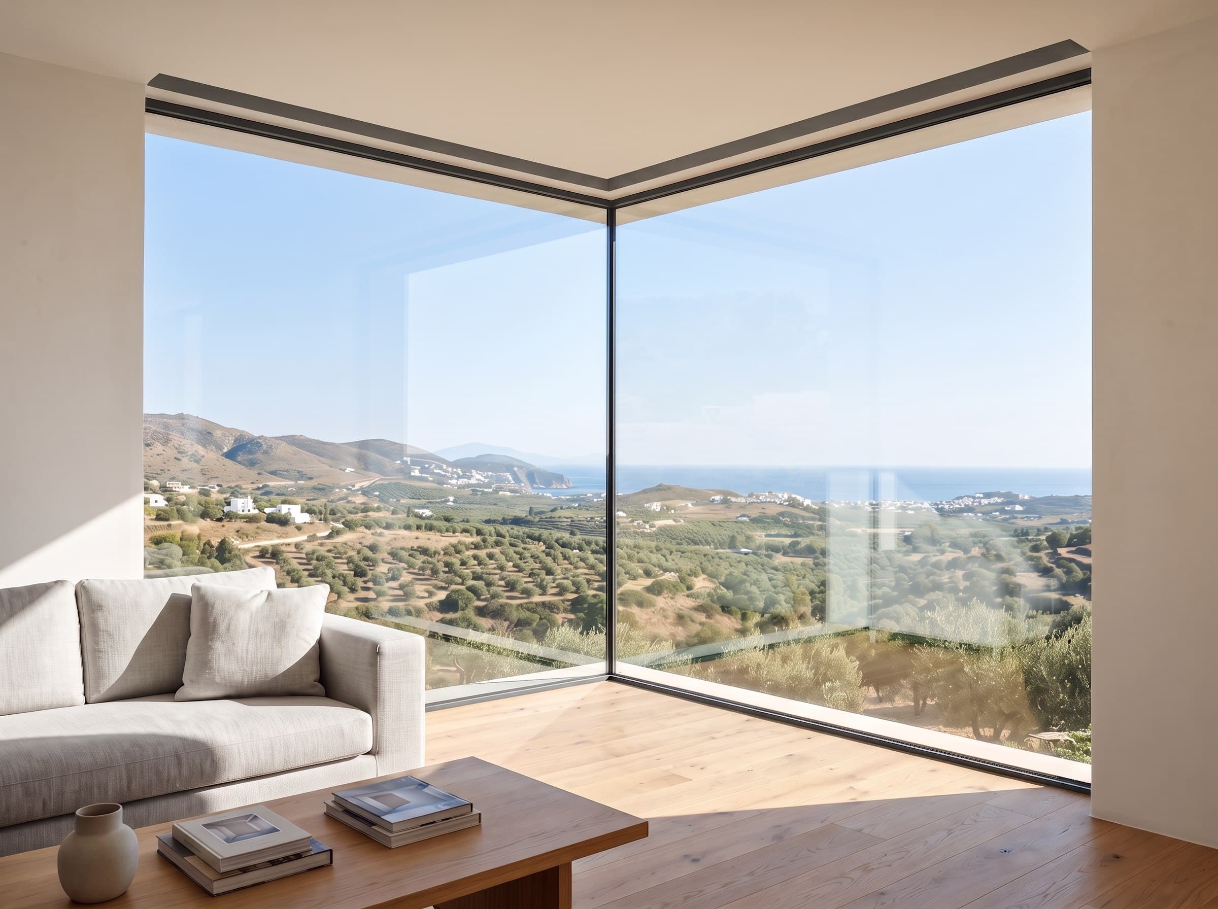 Corner Glazing