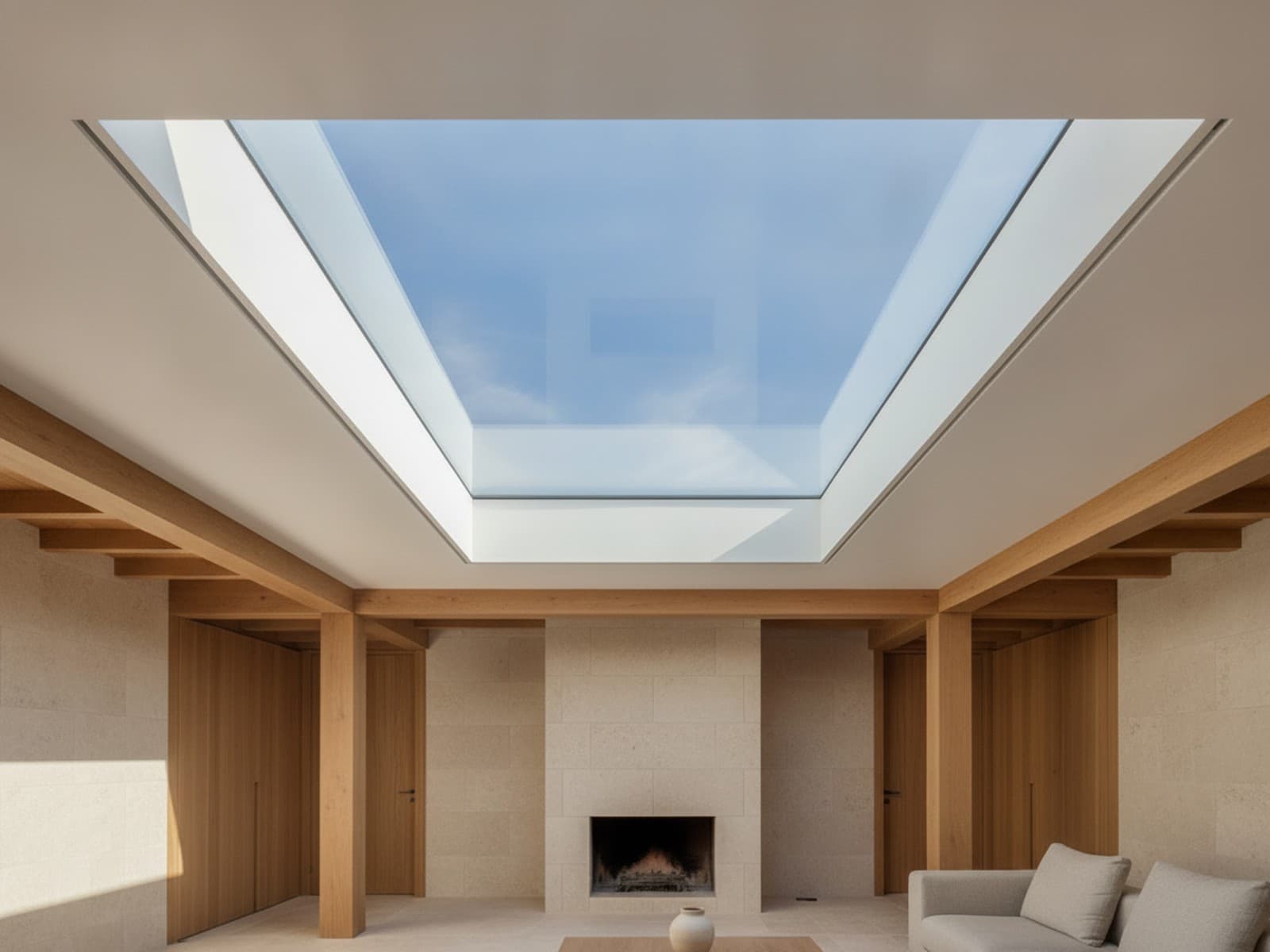 Flat-Roof Skylight