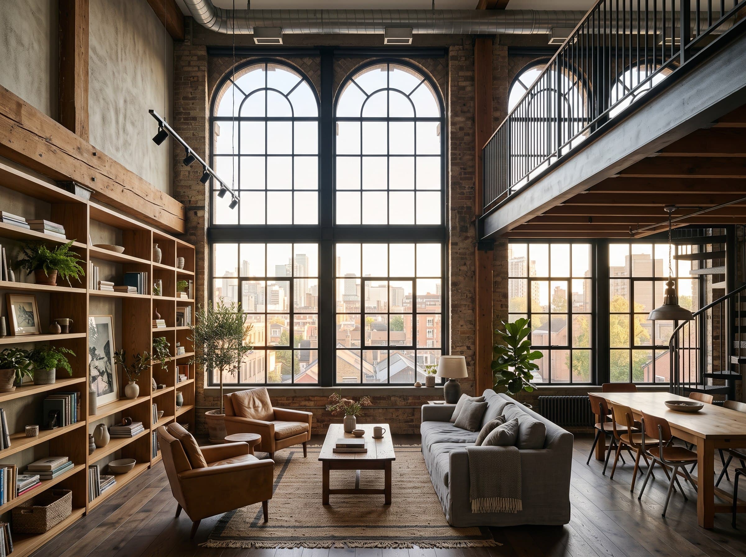 Steel Arched Window