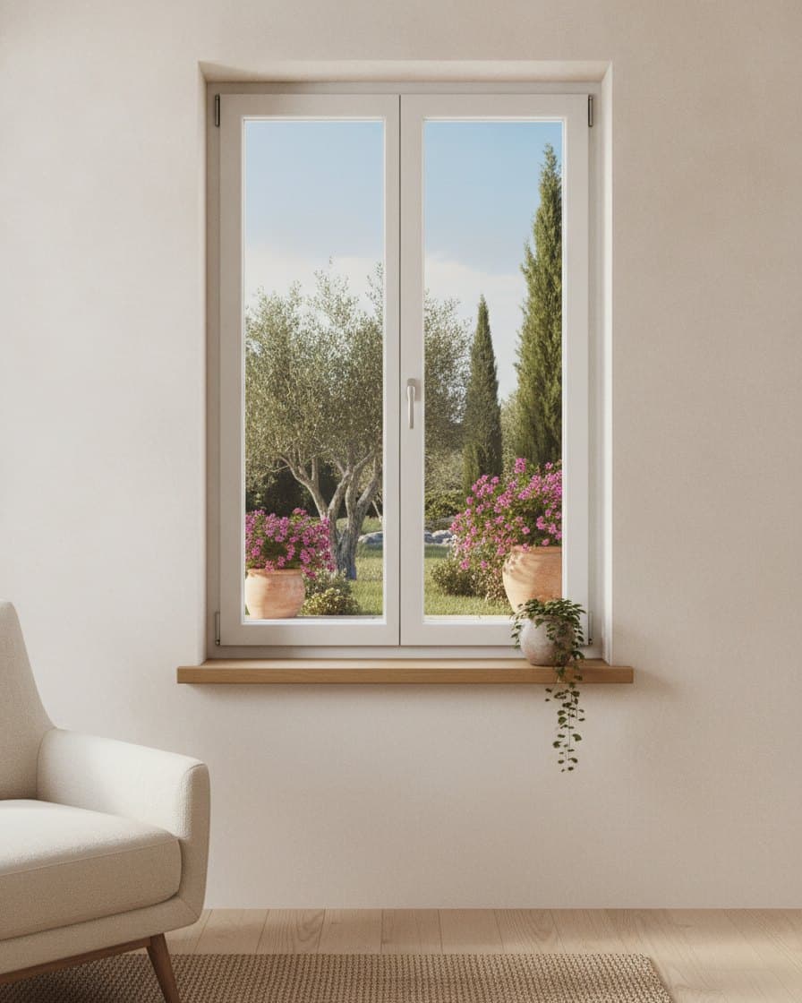 UPVC Tilt & Turn Window