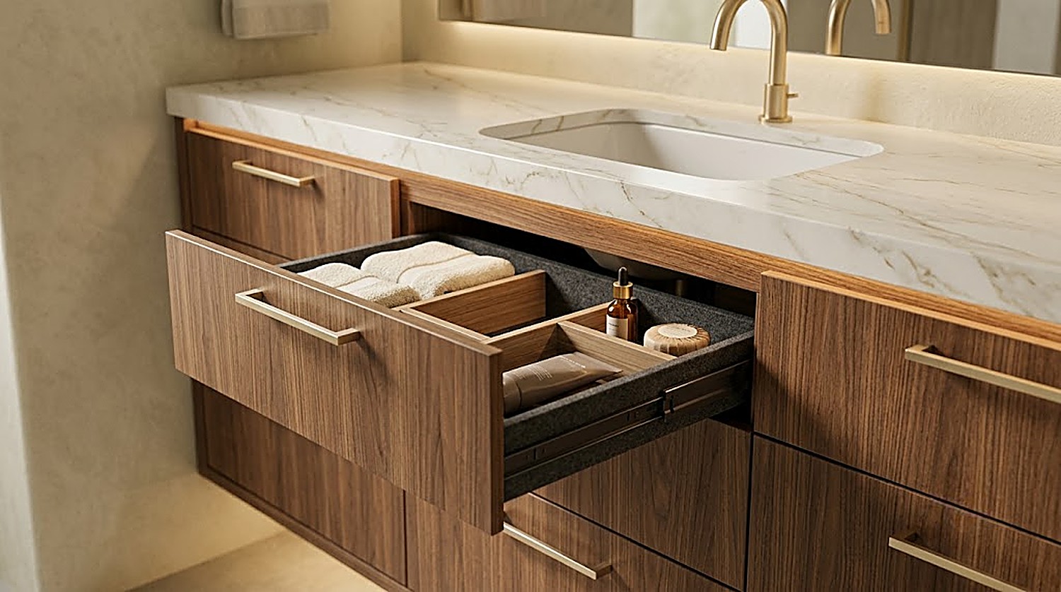 Storage that stays hidden