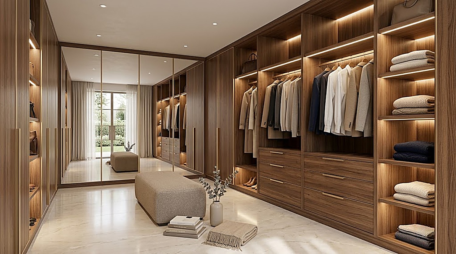 A dressing room, not a cupboard