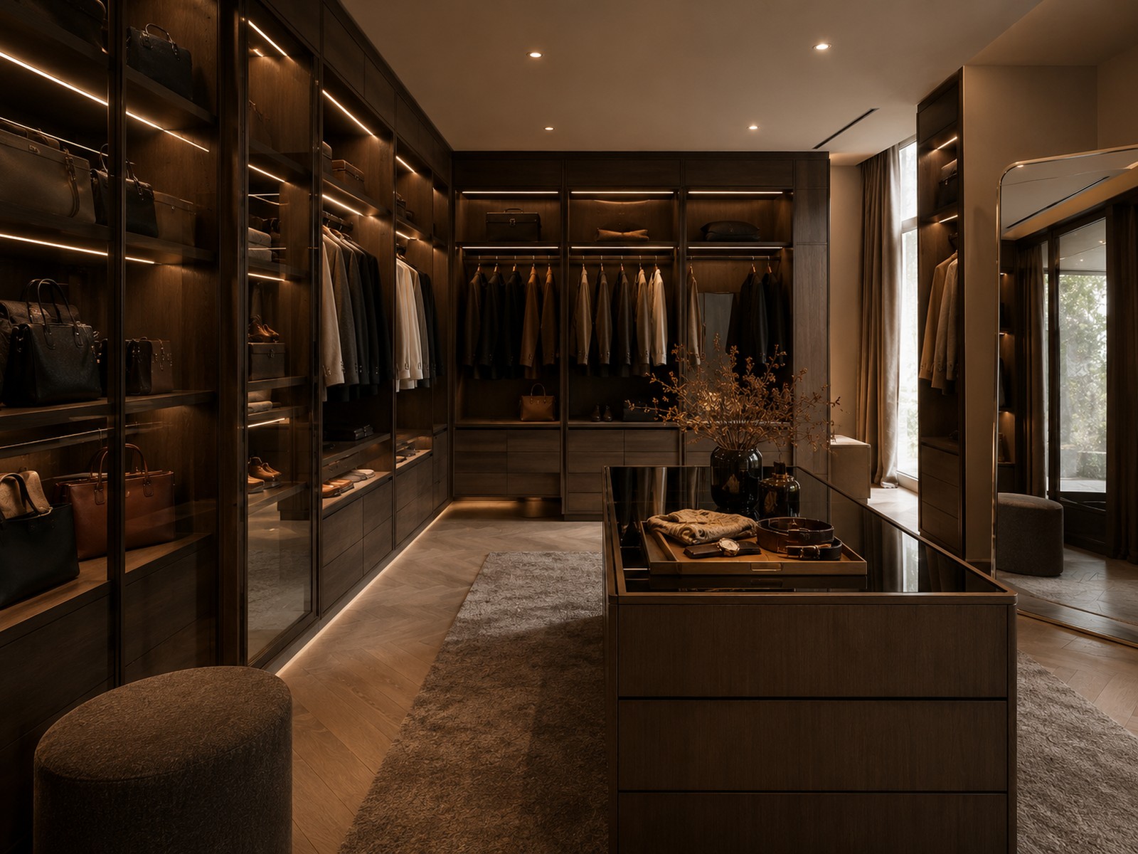 A private dressing ritual