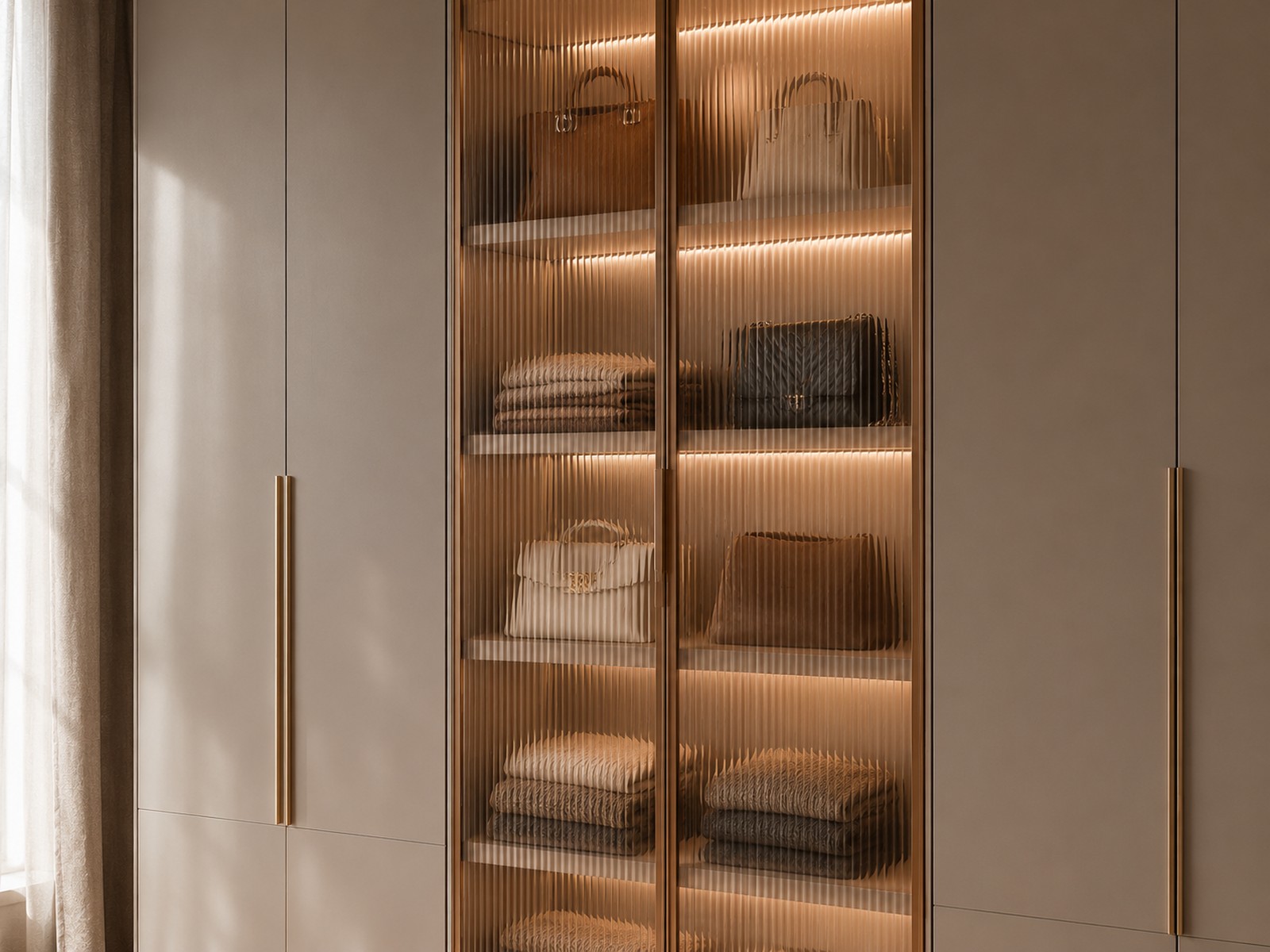 A wardrobe with something to show