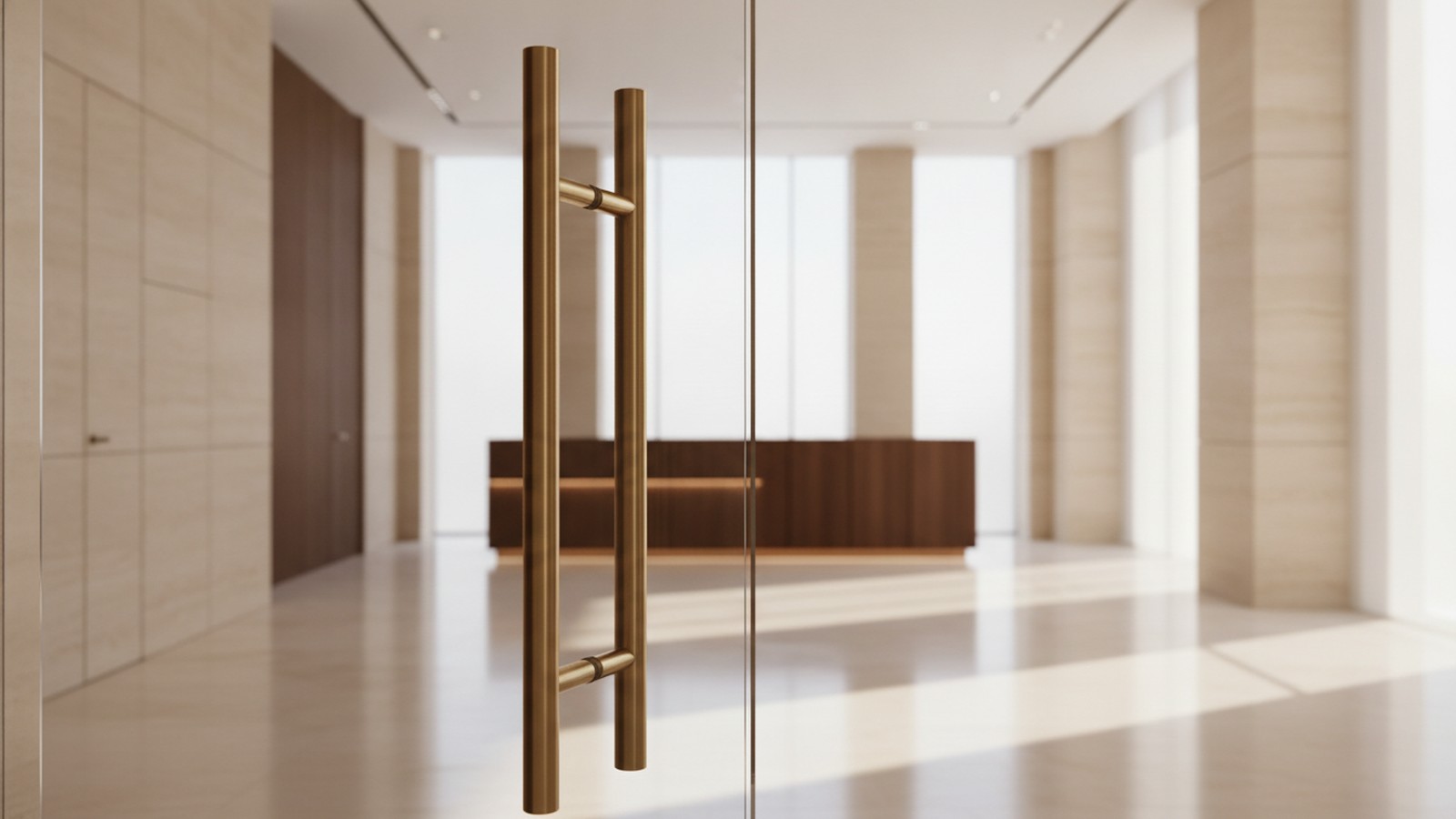 Light through the lobby