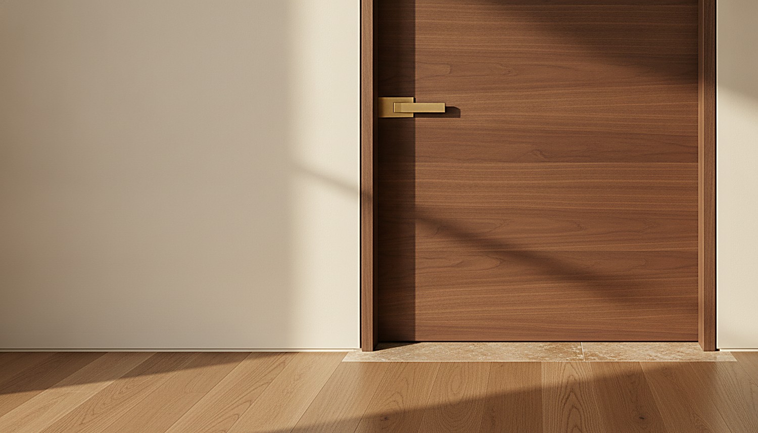 No frame, no architrave