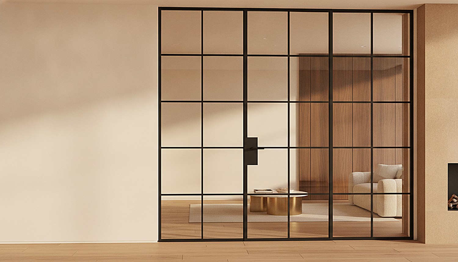 A slim black grid