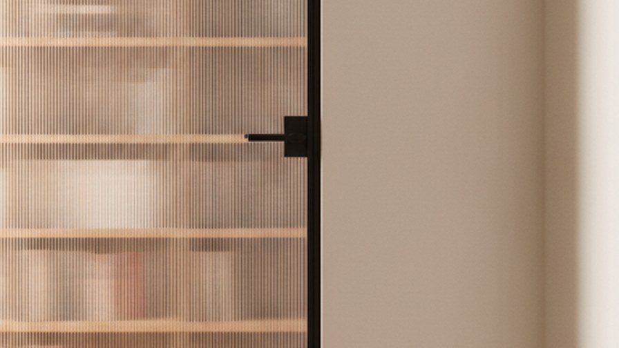 A slim black frame