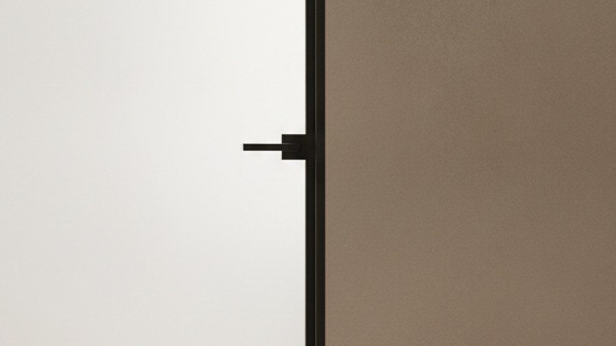 A slim black frame