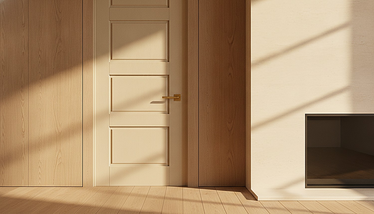 Clean recessed detail