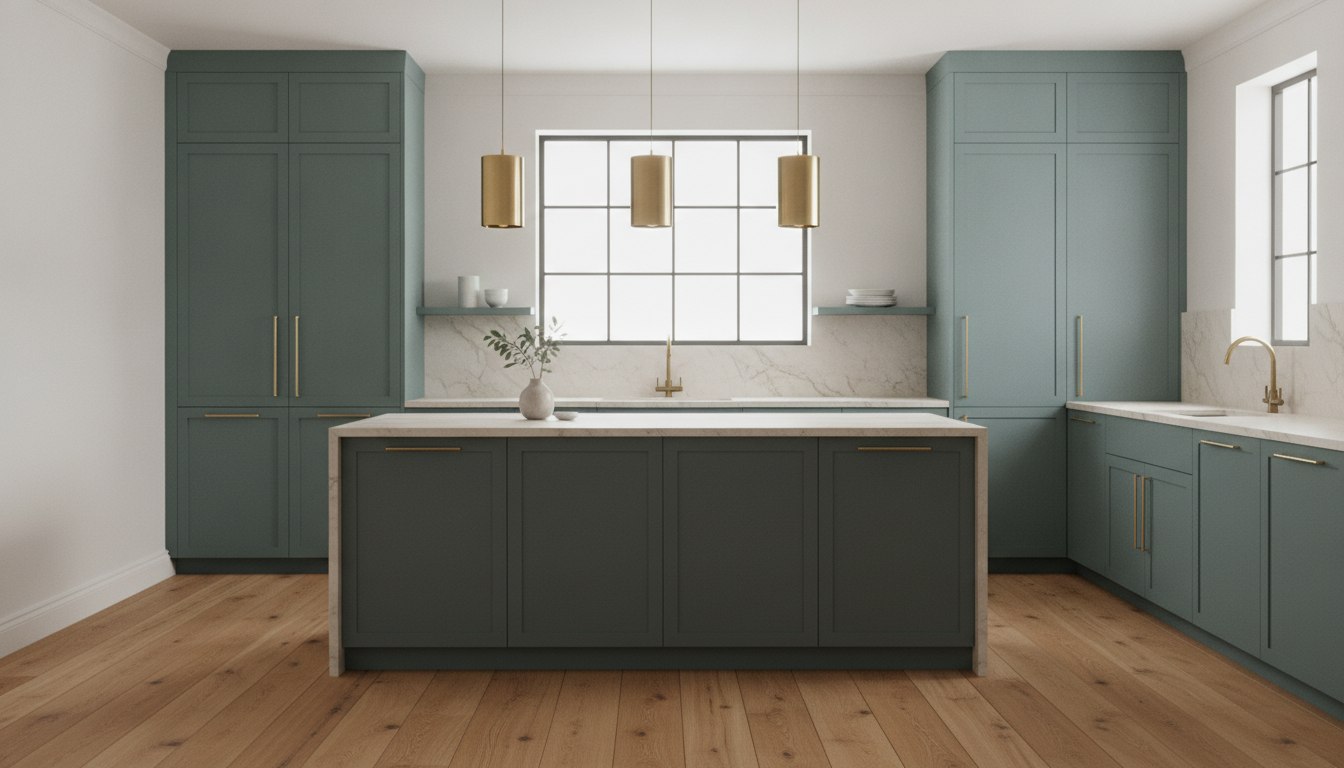 Wood and brass warmth