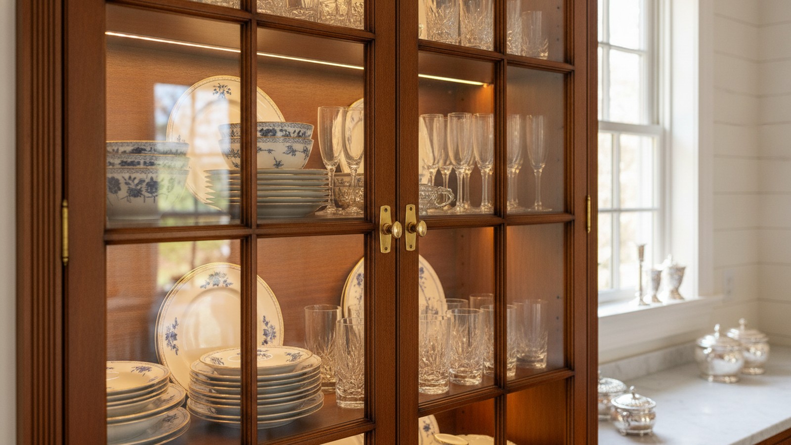 The kitchen's quiet backstage