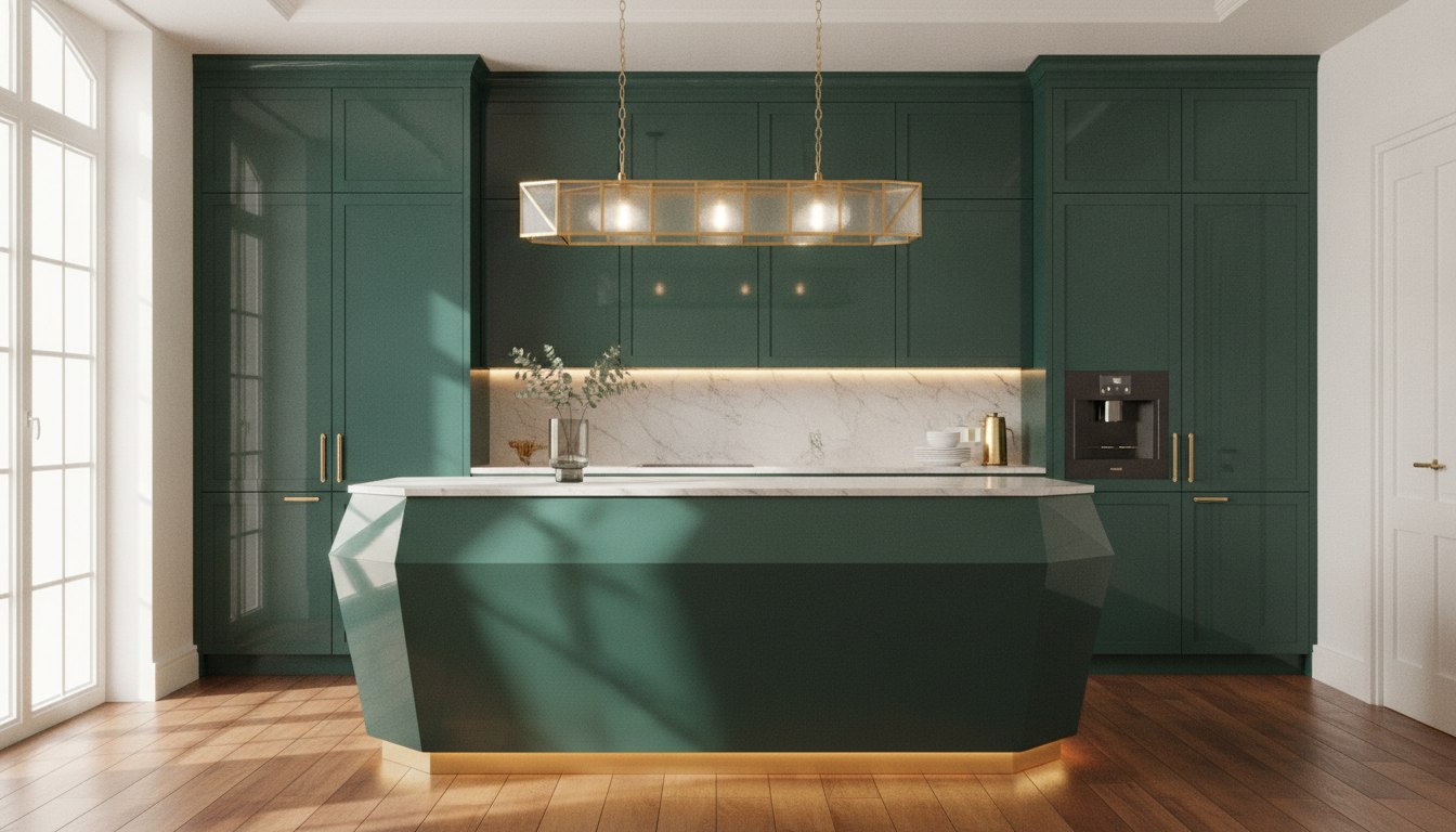 A jewel-toned centrepiece