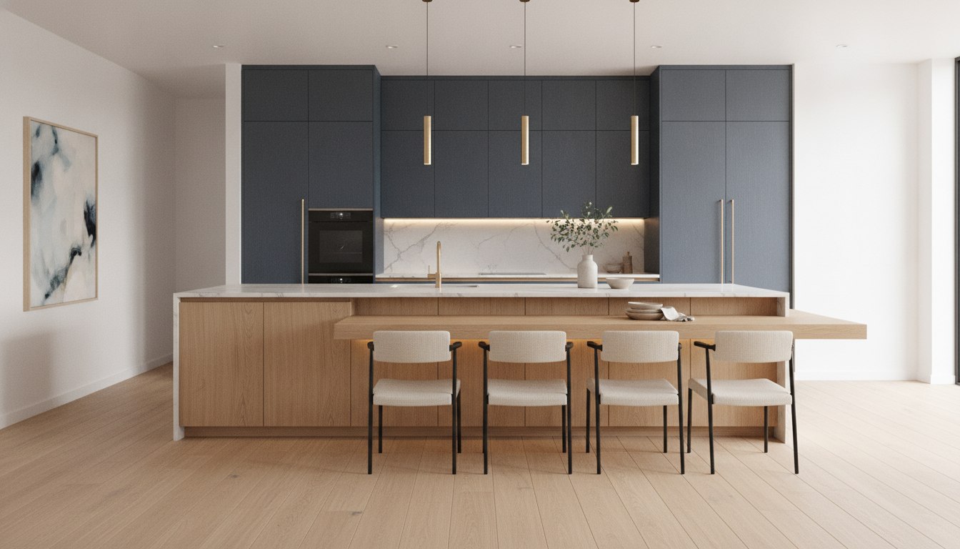 A floating dining top