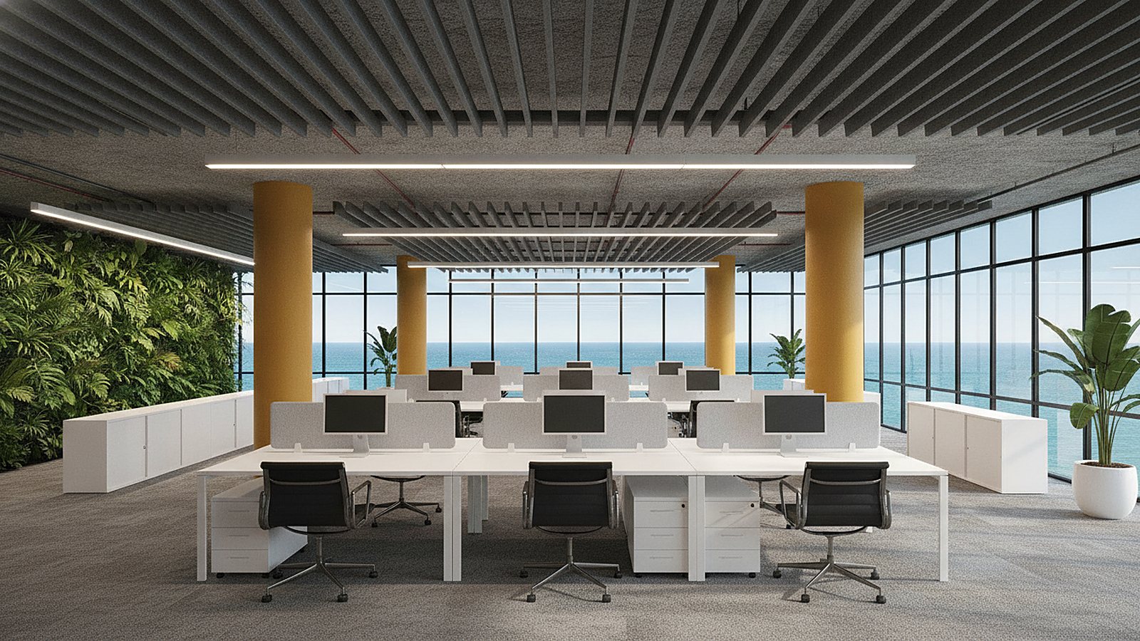The open workspace