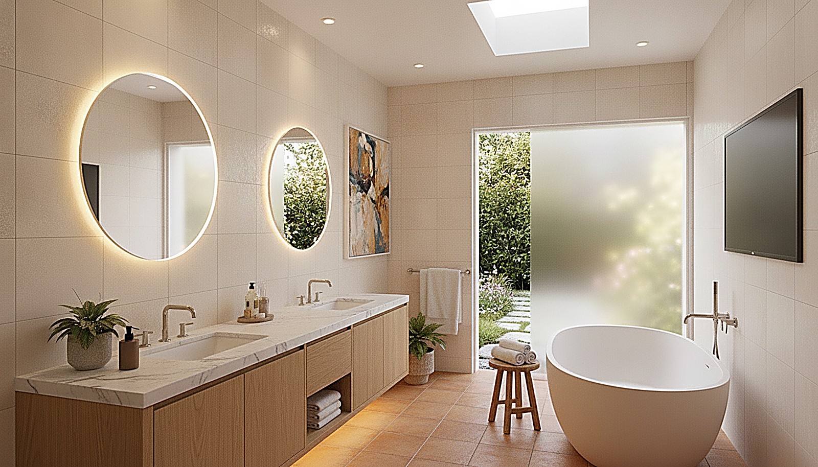 The family bathroom