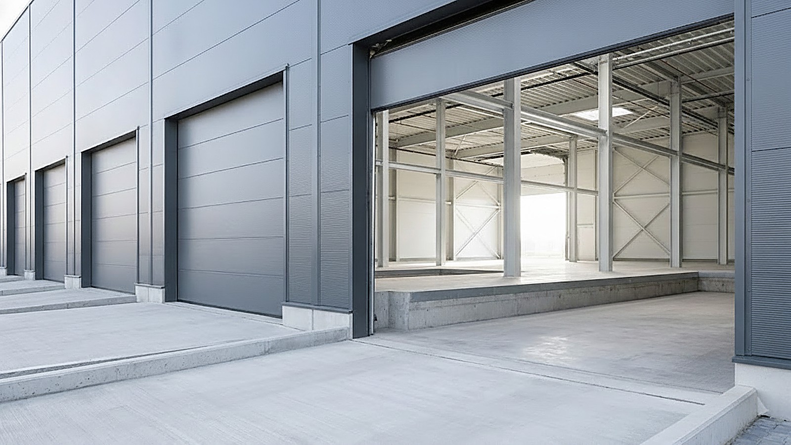 The loading bays