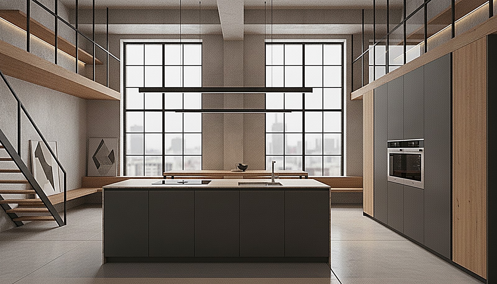 The kitchen