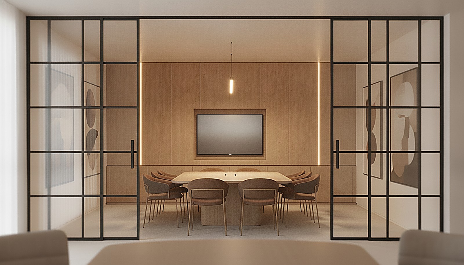 The meeting room